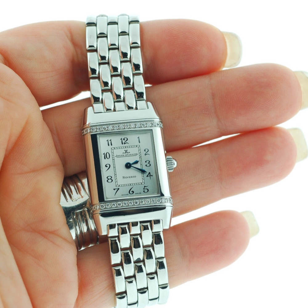 Jaeger-Lecoultry Reverso Ladies' Diamond Watch - Picture 3 of 4